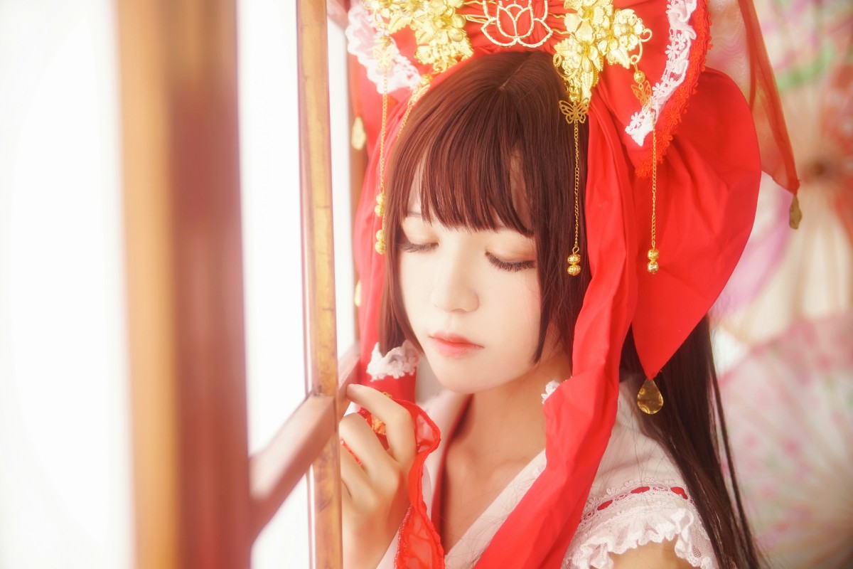 图片[7]-萝莉风COS 桜桃喵 – 灵梦 新年快乐 – COSPLAY-御萝部落