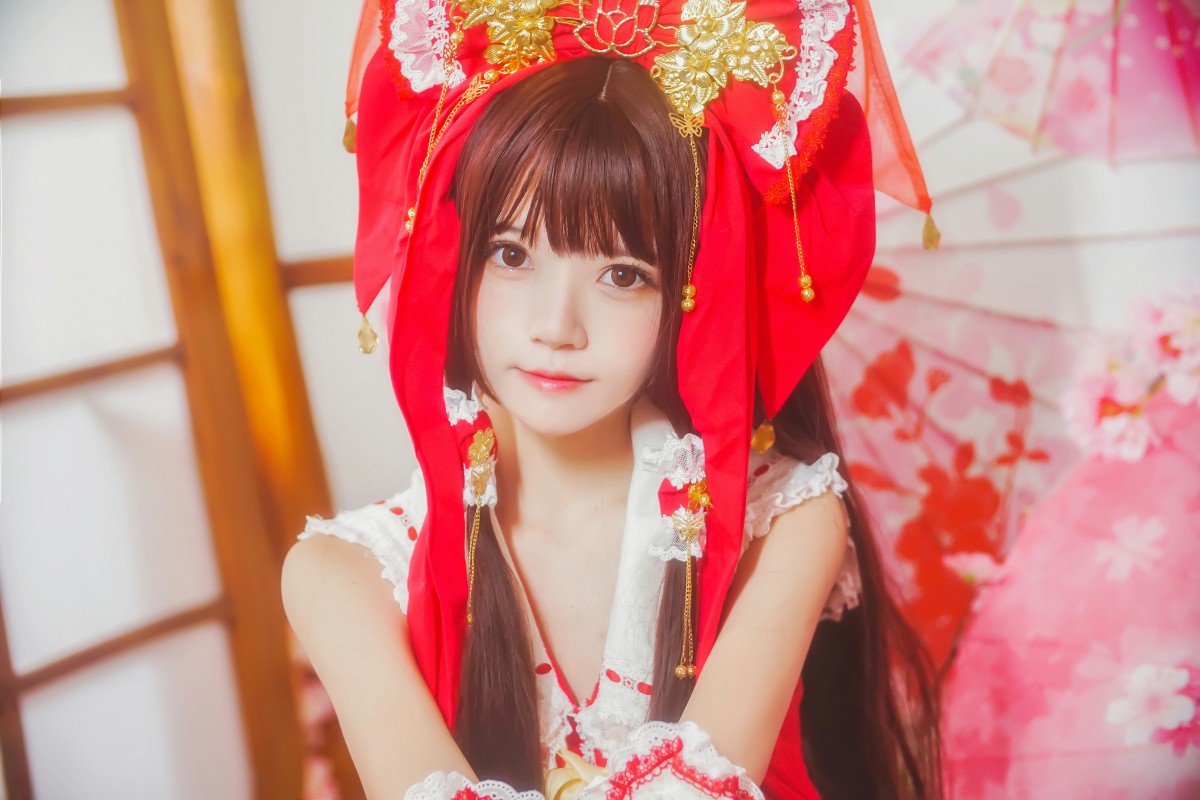 图片[13]-萝莉风COS 桜桃喵 – 灵梦 新年快乐 – COSPLAY-御萝部落