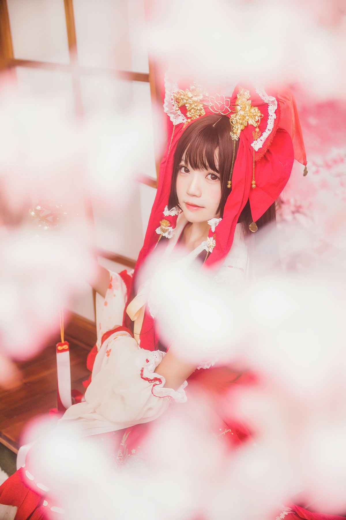 图片[26]-萝莉风COS 桜桃喵 – 灵梦 新年快乐 – COSPLAY-御萝部落