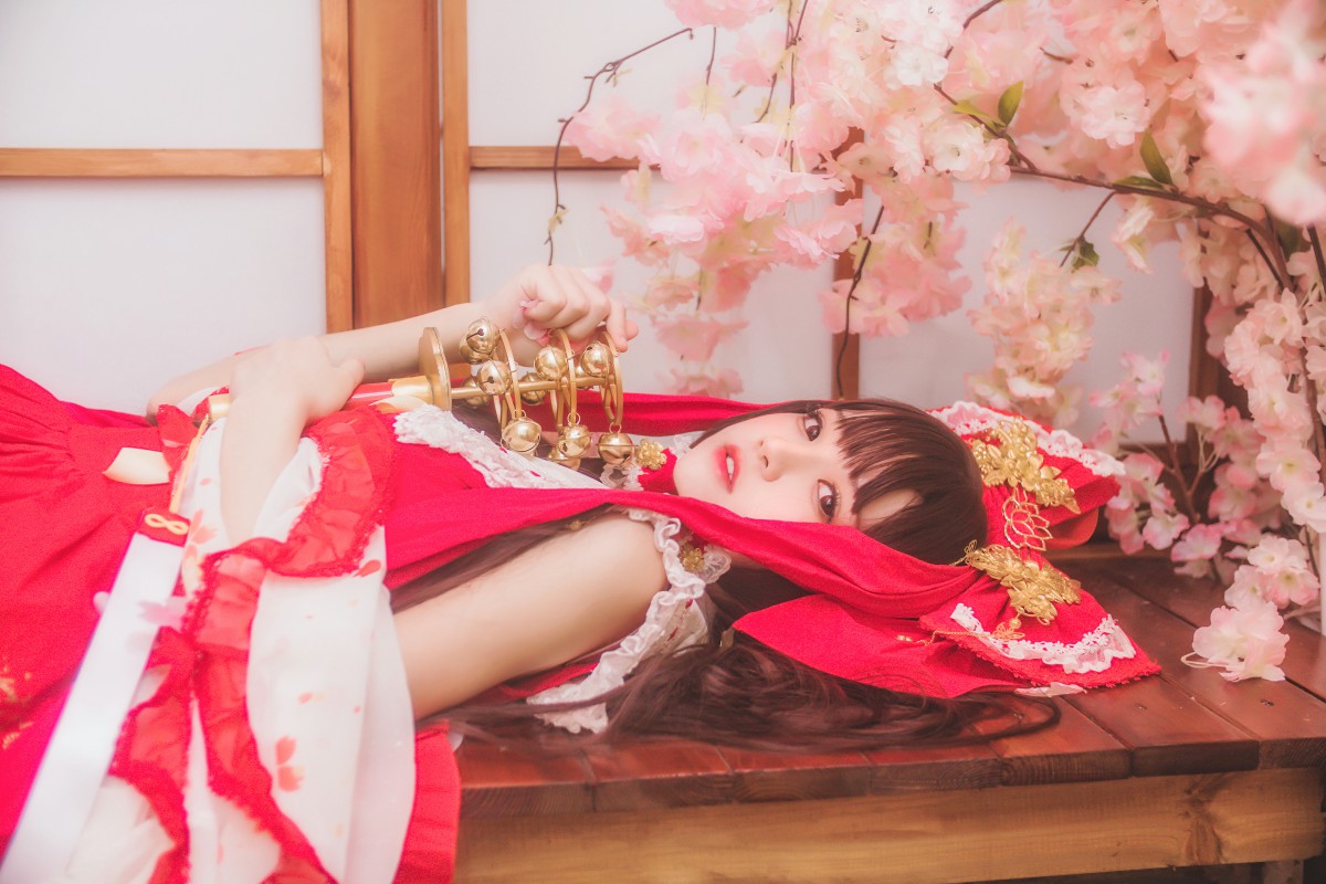 图片[36]-萝莉风COS 桜桃喵 – 灵梦 新年快乐 – COSPLAY-御萝部落