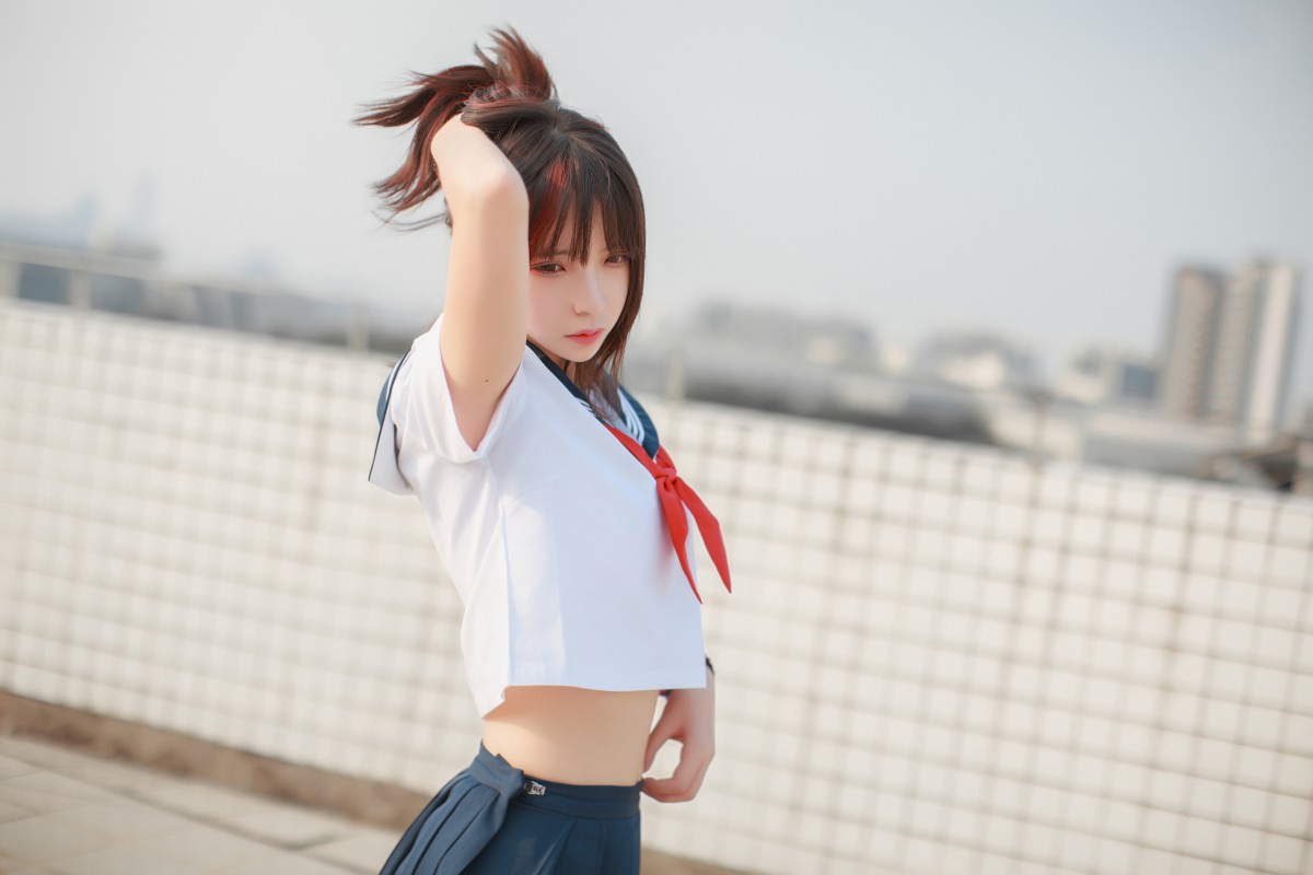 图片[33]-COS美女 疯猫ss – 同桌的水手服 – COSPLAY-御萝部落