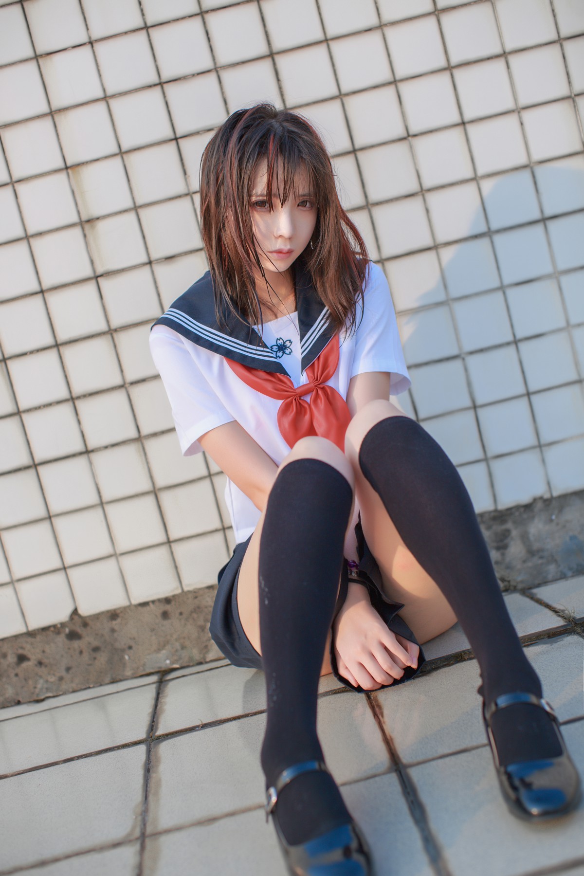 图片[41]-COS美女 疯猫ss – 同桌的水手服 – COSPLAY-御萝部落