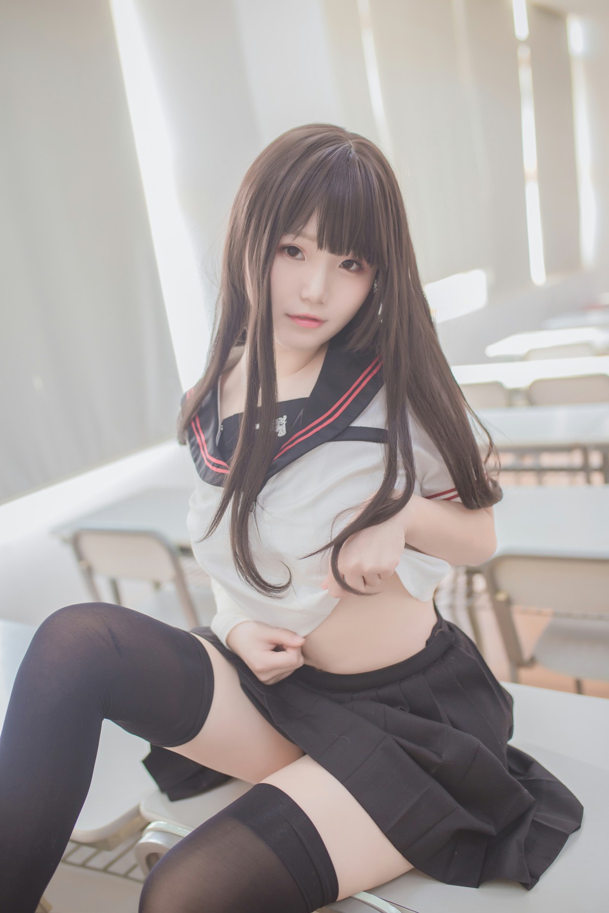 图片[23]-性感人气COSER Yoko宅夏Cos – 黑丝JK – COSPLAY-御萝部落