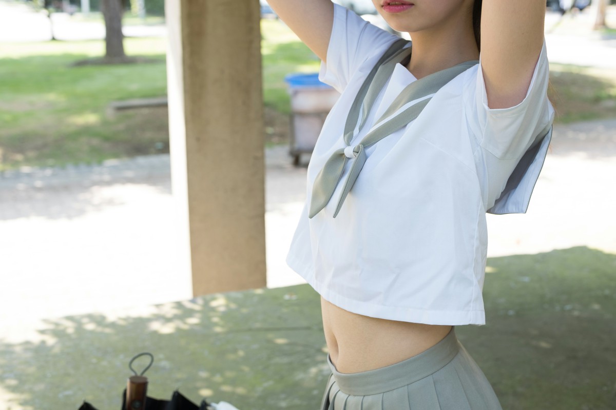 [森萝财团]R15-026JK白丝户外 – COSPLAY-御萝部落