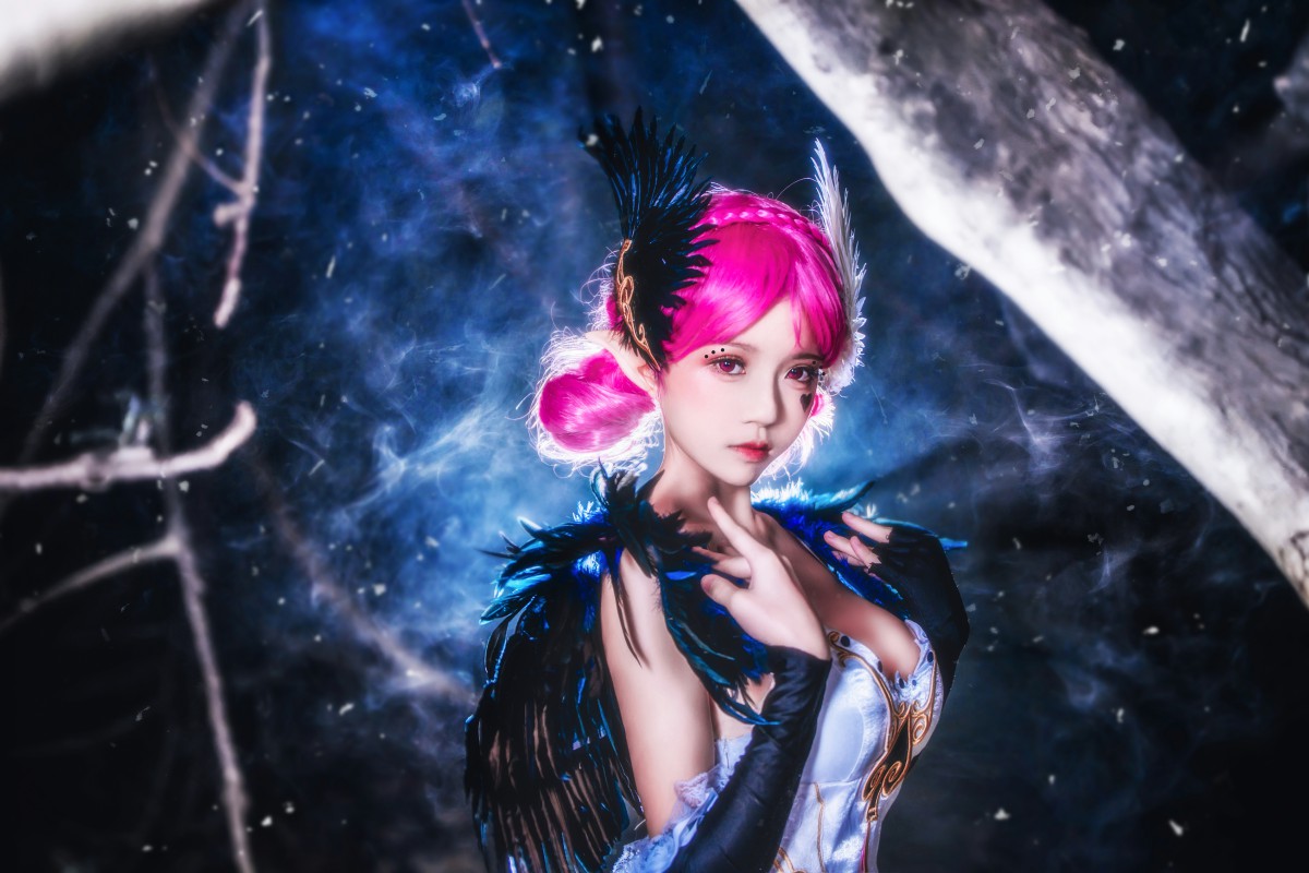 萝莉风COS 桜桃喵 – 小乔天鹅之梦 – COSPLAY-御萝部落