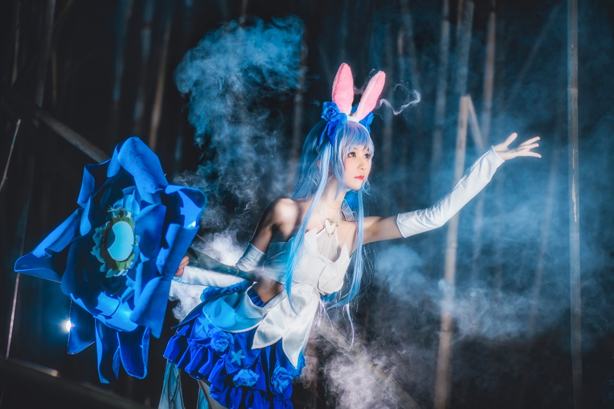 萝莉风COS 桜桃喵 – 花间舞 – COSPLAY-御萝部落