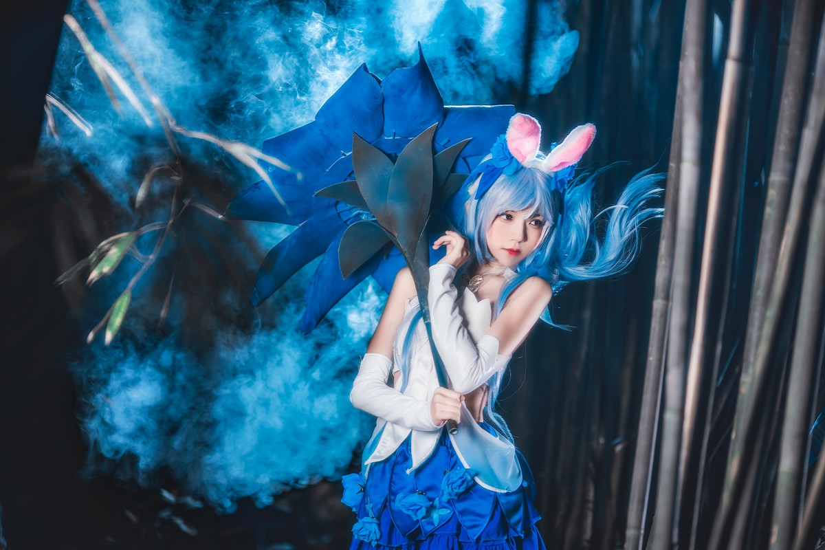 图片[10]-萝莉风COS 桜桃喵 – 花间舞 – COSPLAY-御萝部落