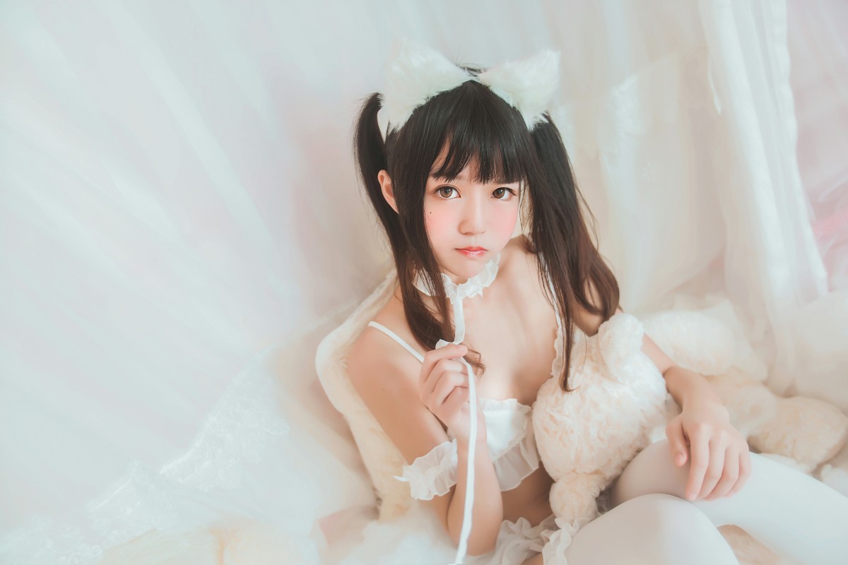 图片[19]-萝莉风COS 桜桃喵 – 白猫 – COSPLAY-御萝部落