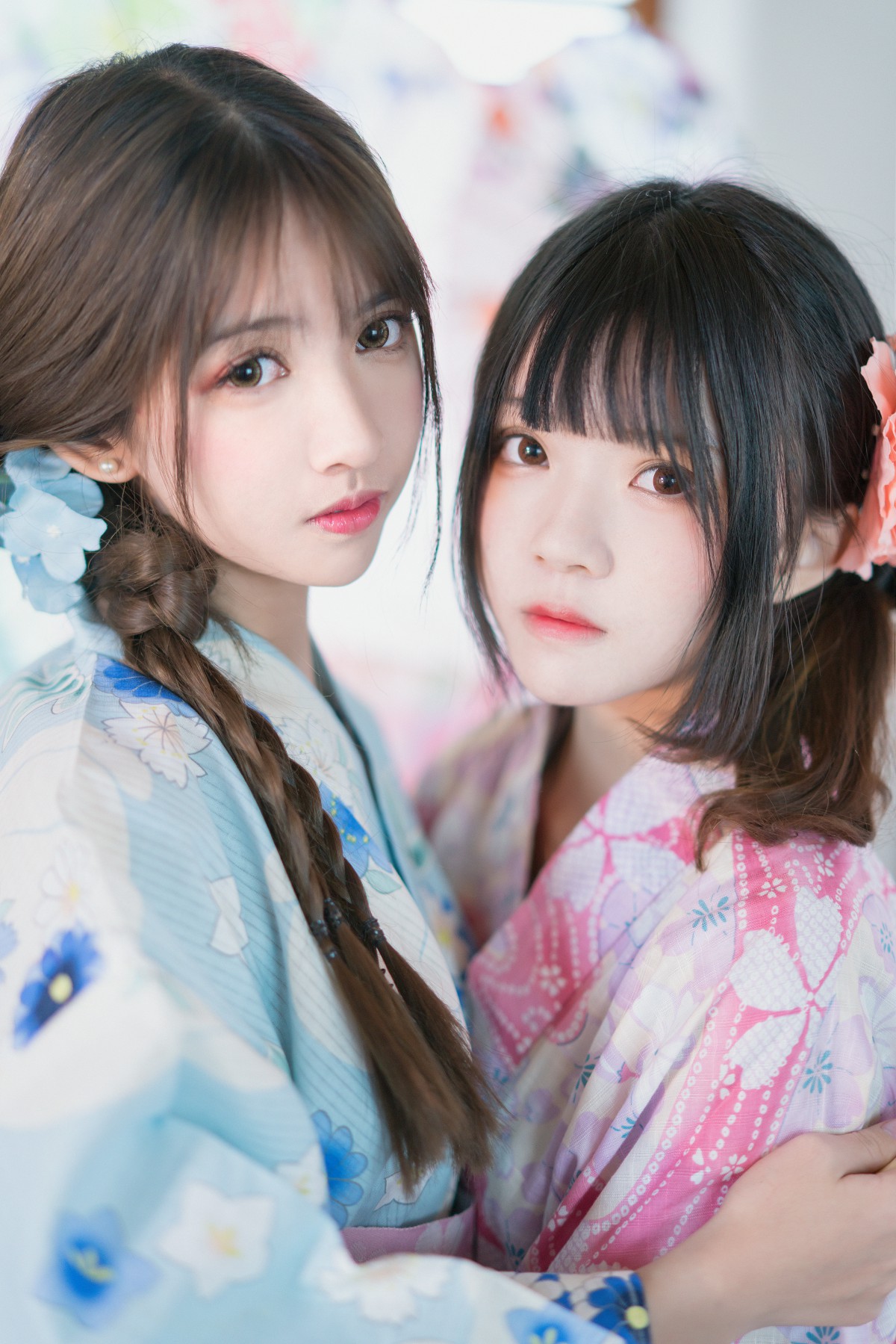 图片[3]-萝莉风COS 桜桃喵&amp;鳗鱼霏子 – 百合 – COSPLAY-御萝部落