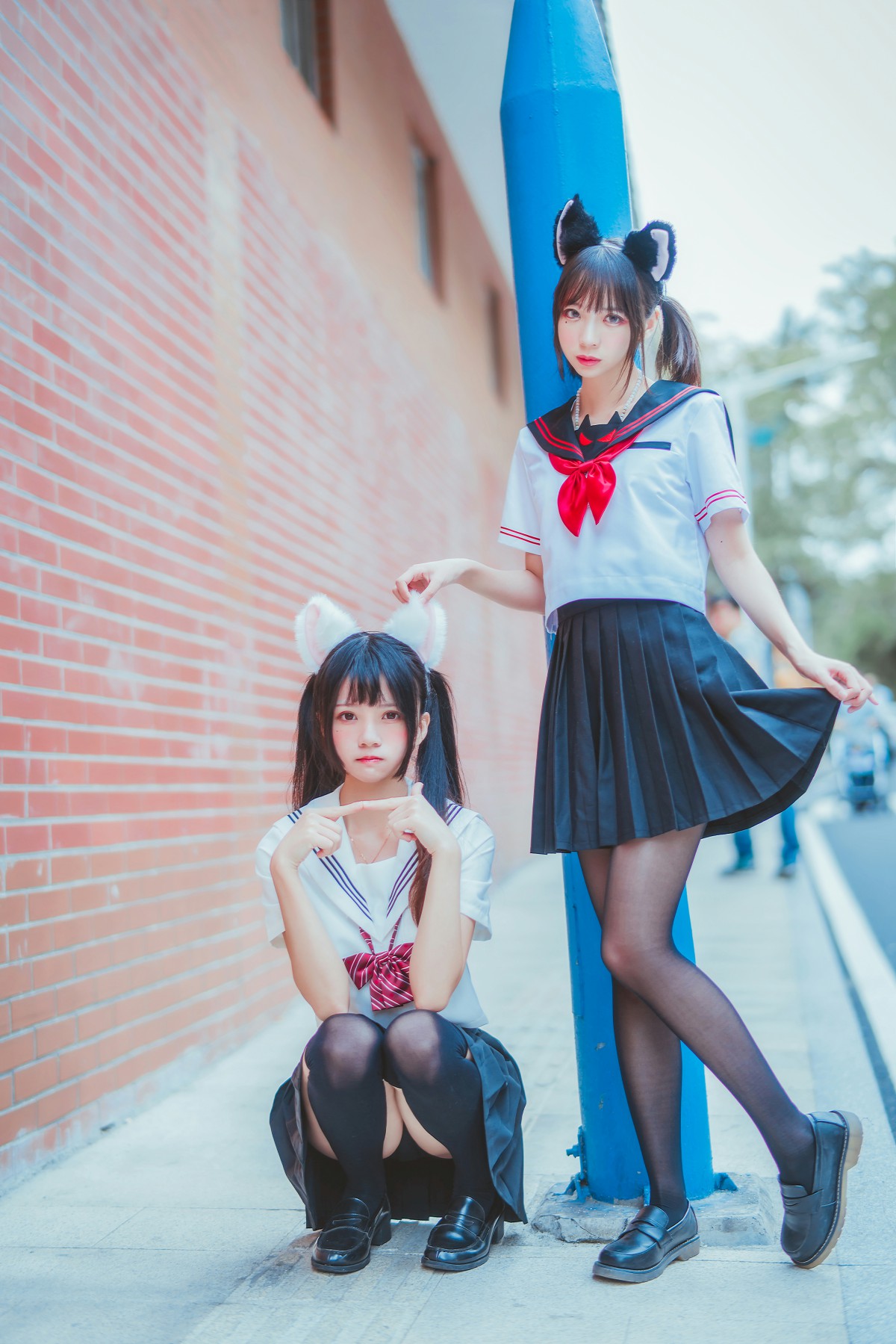 图片[7]-萝莉风COS 桜桃喵&amp;疯猫ss – JK百合2 – COSPLAY-御萝部落