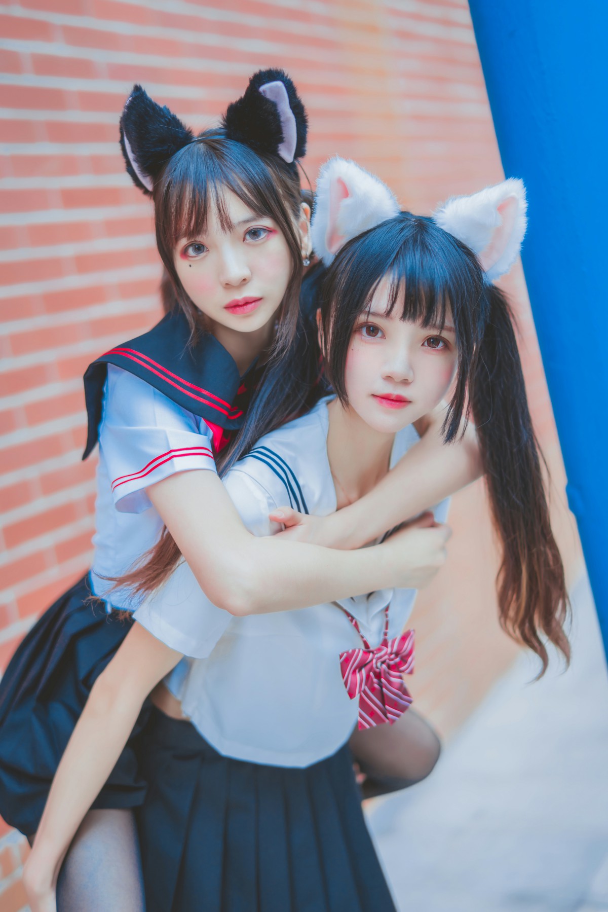 图片[18]-萝莉风COS 桜桃喵&amp;疯猫ss – JK百合2 – COSPLAY-御萝部落