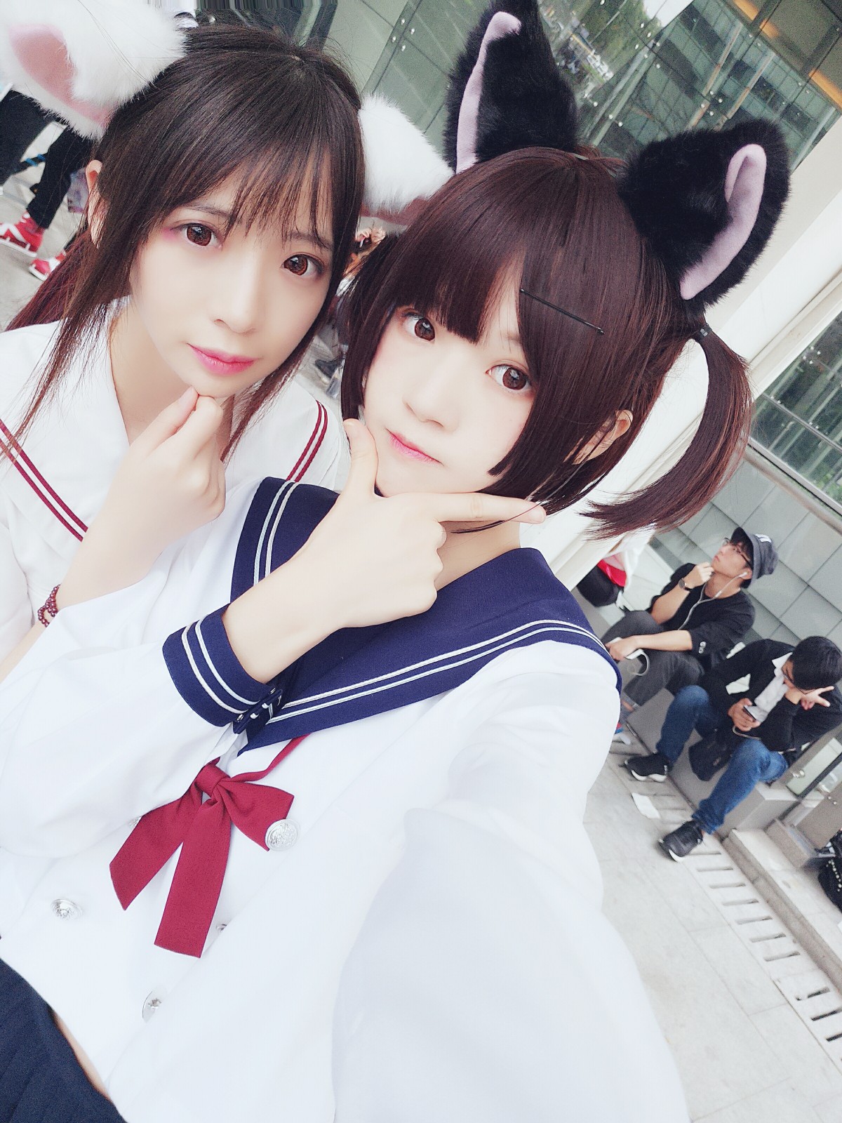 图片[27]-萝莉风COS 桜桃喵&amp;疯猫ss – JK百合2 – COSPLAY-御萝部落