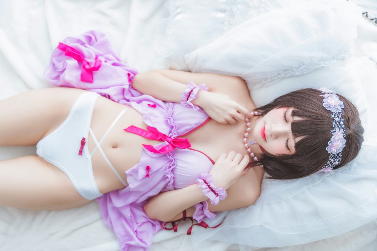 图片[31]-萝莉风COS 桜桃喵 – 加藤惠系列之小睡裙 – COSPLAY-御萝部落