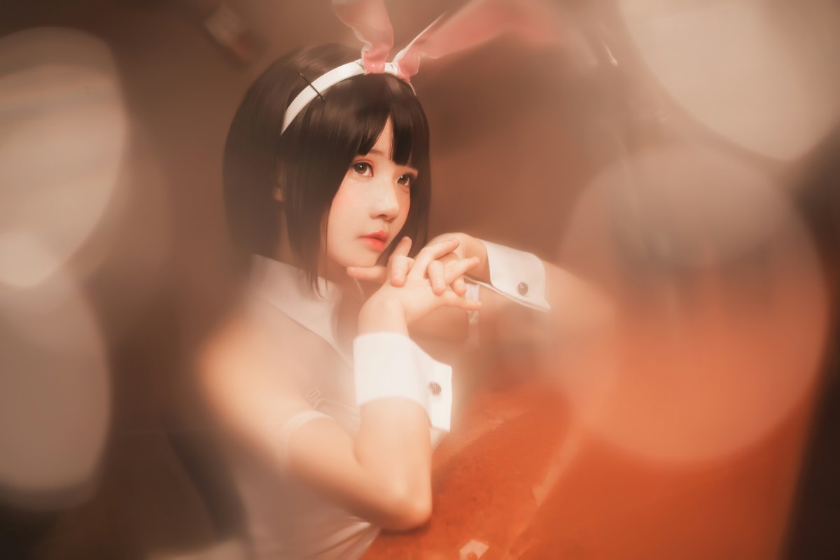 图片[29]-萝莉风COS 桜桃喵 – 加藤惠系列之兔女郎 – COSPLAY-御萝部落