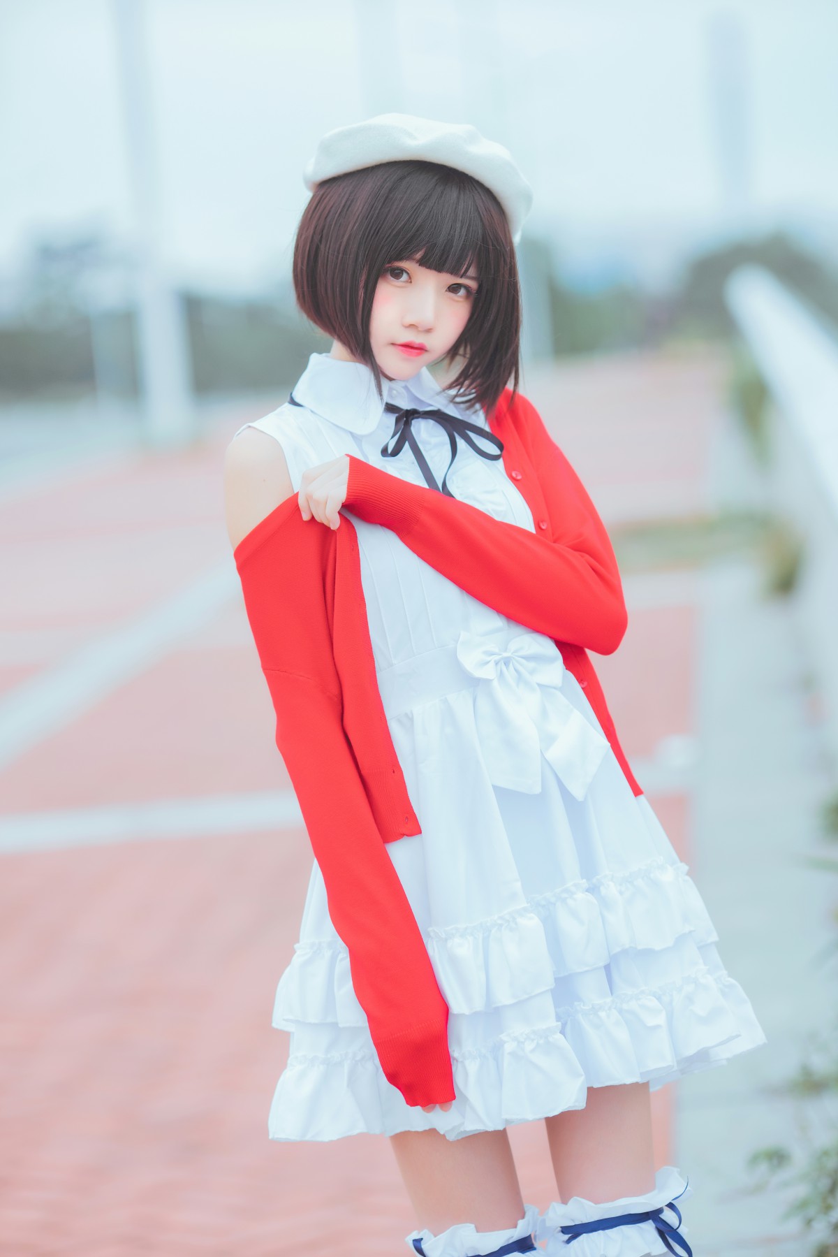 萝莉风COS 桜桃喵 – 加藤惠系列之常服 – COSPLAY-御萝部落