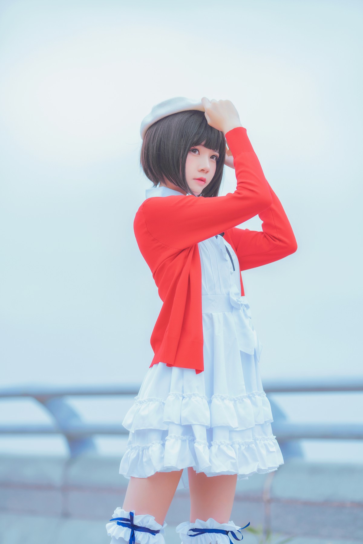 图片[8]-萝莉风COS 桜桃喵 – 加藤惠系列之常服 – COSPLAY-御萝部落