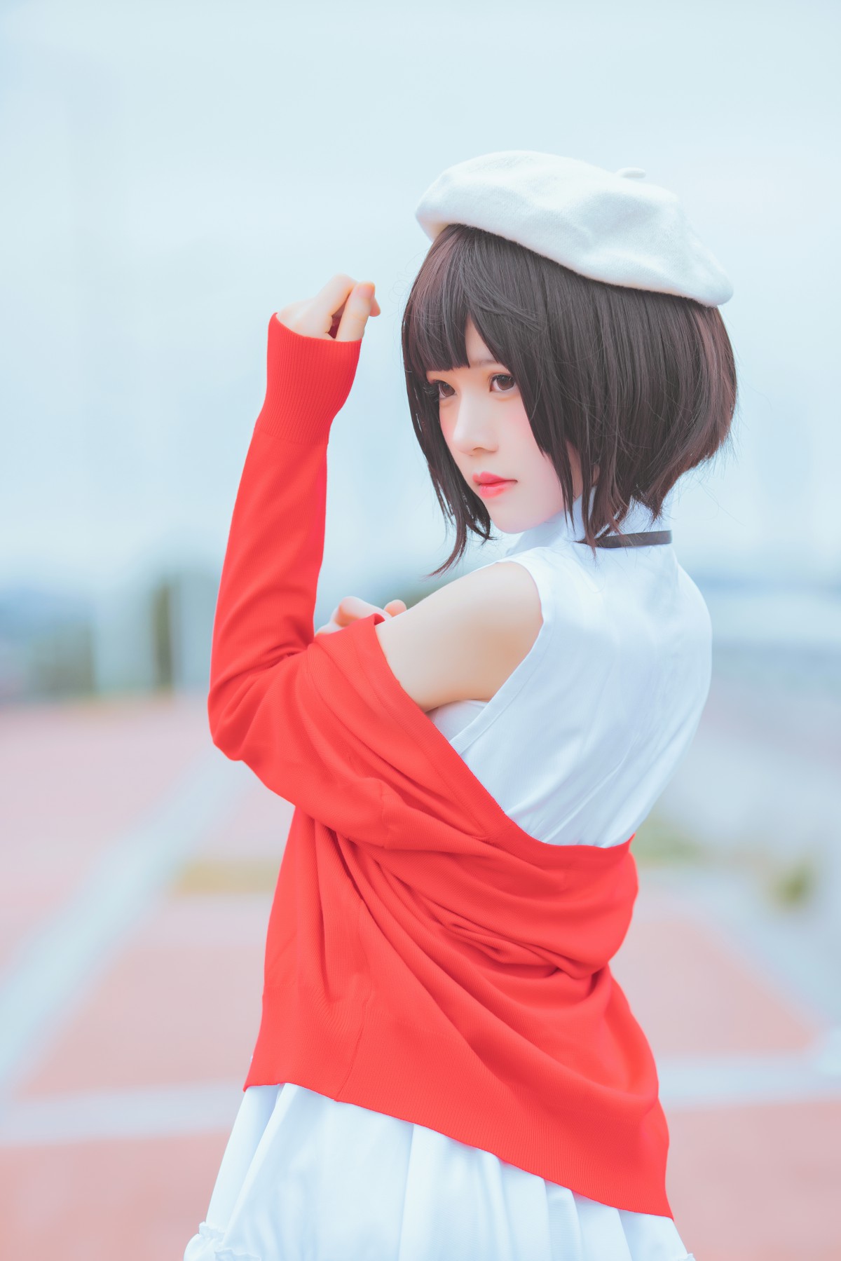 图片[11]-萝莉风COS 桜桃喵 – 加藤惠系列之常服 – COSPLAY-御萝部落