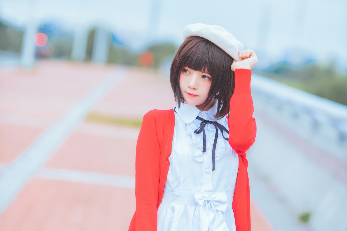 图片[17]-萝莉风COS 桜桃喵 – 加藤惠系列之常服 – COSPLAY-御萝部落