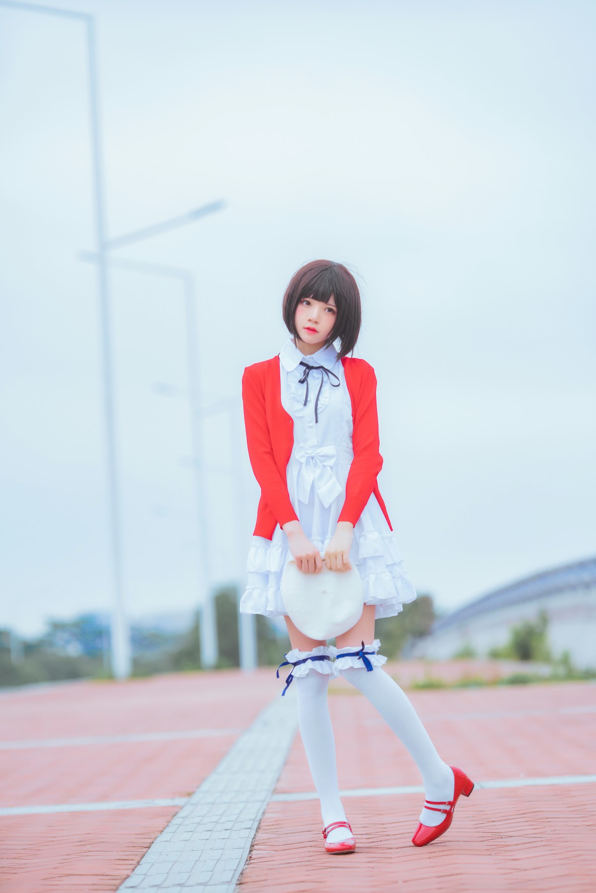 图片[21]-萝莉风COS 桜桃喵 – 加藤惠系列之常服 – COSPLAY-御萝部落