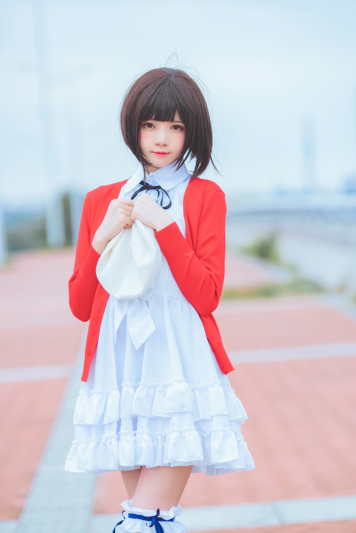 图片[22]-萝莉风COS 桜桃喵 – 加藤惠系列之常服 – COSPLAY-御萝部落