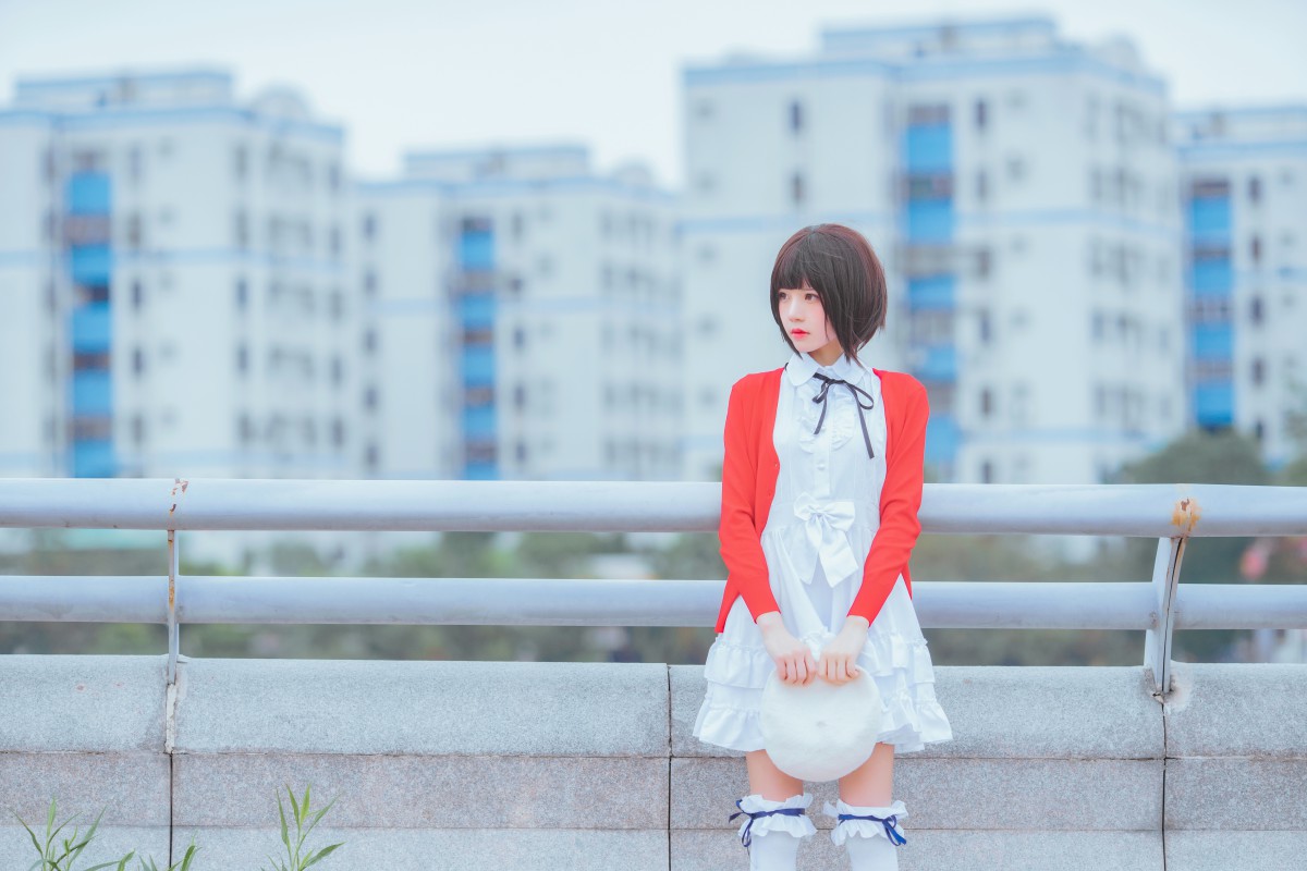 图片[29]-萝莉风COS 桜桃喵 – 加藤惠系列之常服 – COSPLAY-御萝部落