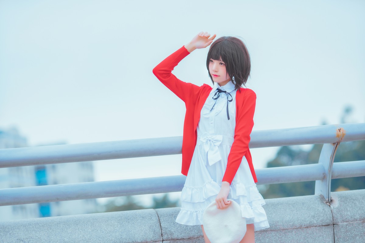 图片[30]-萝莉风COS 桜桃喵 – 加藤惠系列之常服 – COSPLAY-御萝部落