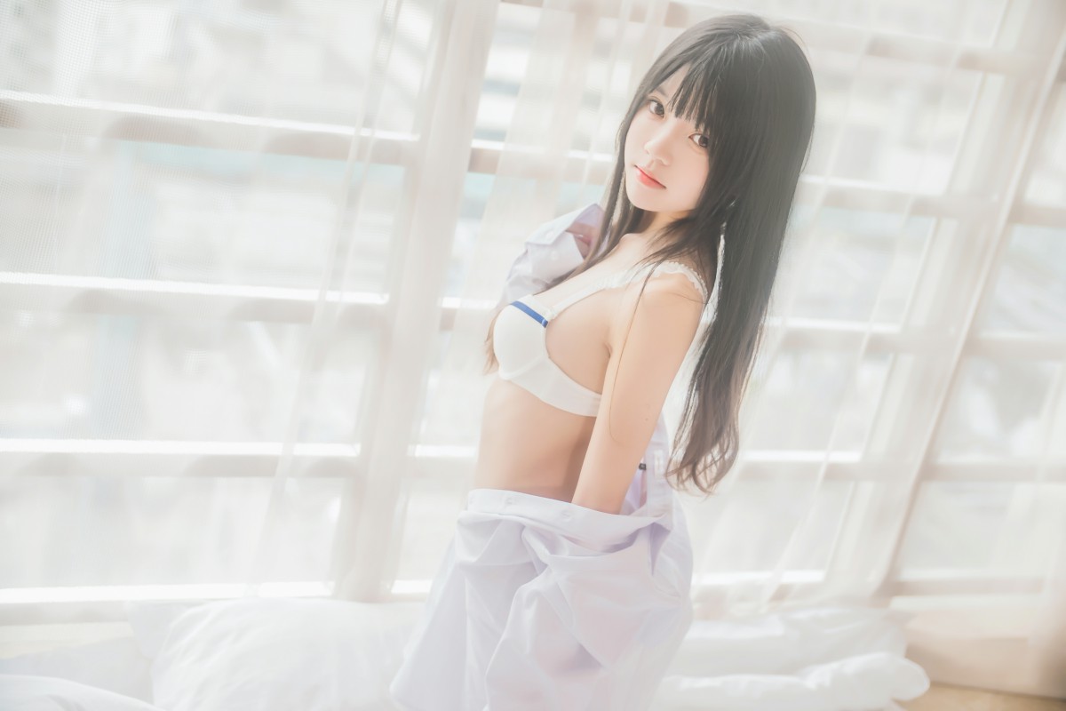 图片[47]-萝莉风COS 桜桃喵 – 白衬衫散发 – COSPLAY-御萝部落