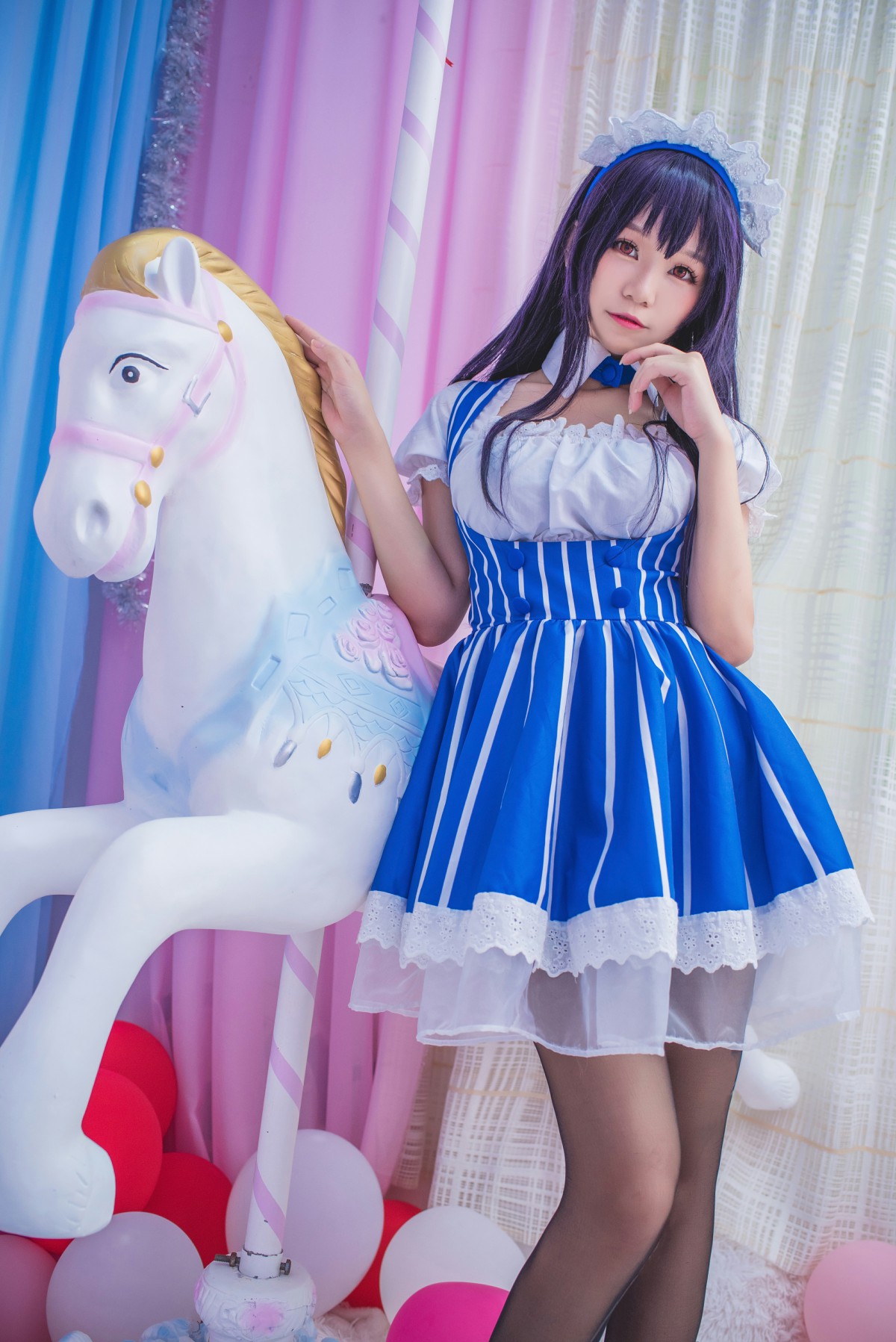 图片[10]-白金Saki写真 – 女仆 – COSPLAY-御萝部落