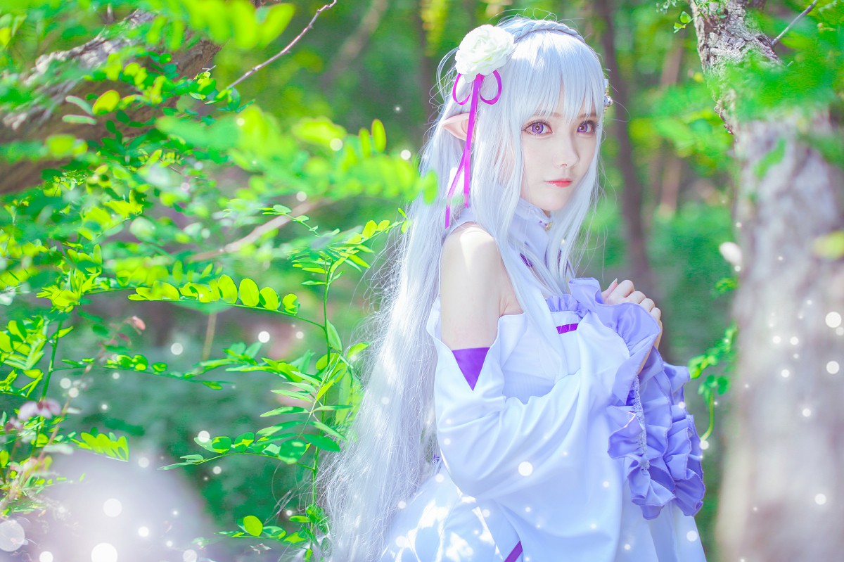 图片[4]-[Cosplay]从零开始的异世界生活 艾米莉娅 精美Cos – COSPLAY-御萝部落