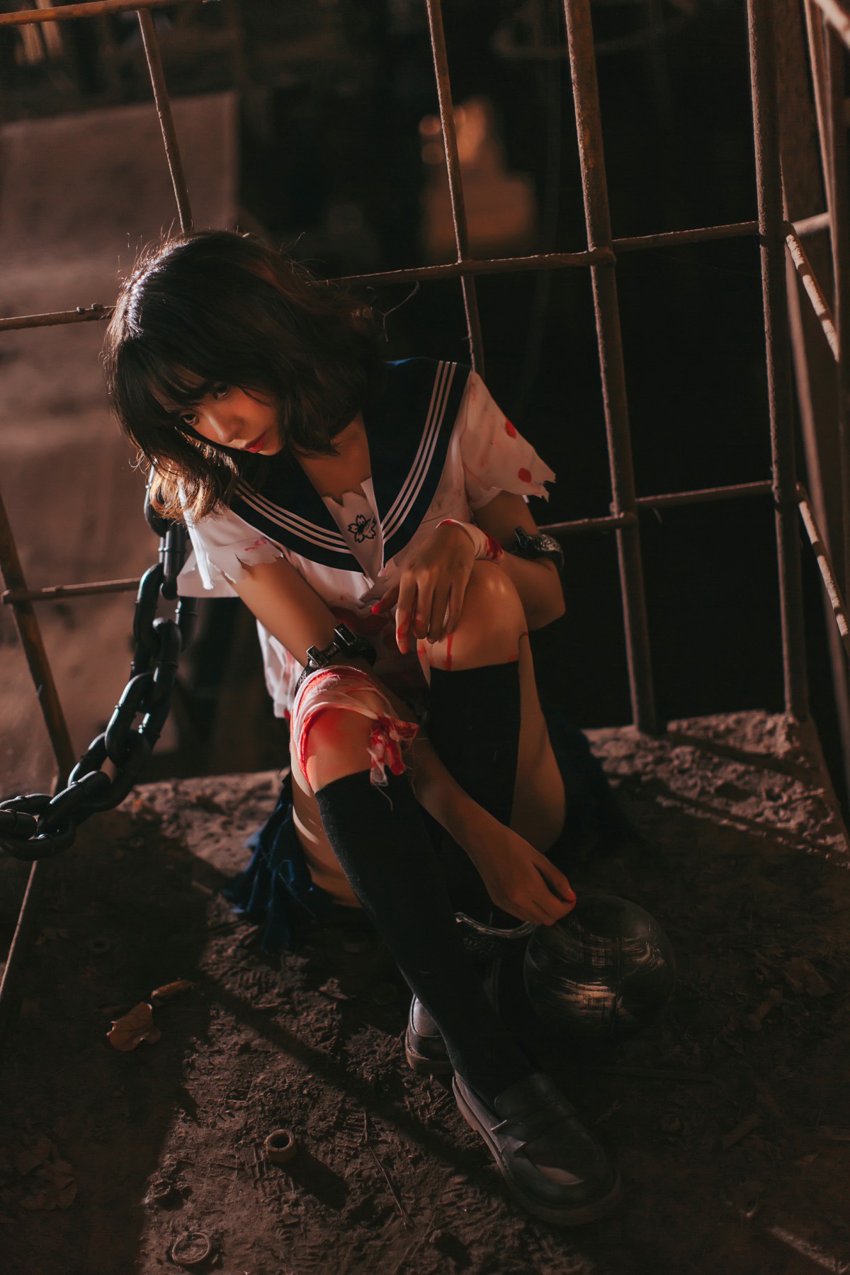 图片[26]-疯猫ss – 被囚禁的少女 – COSPLAY-御萝部落