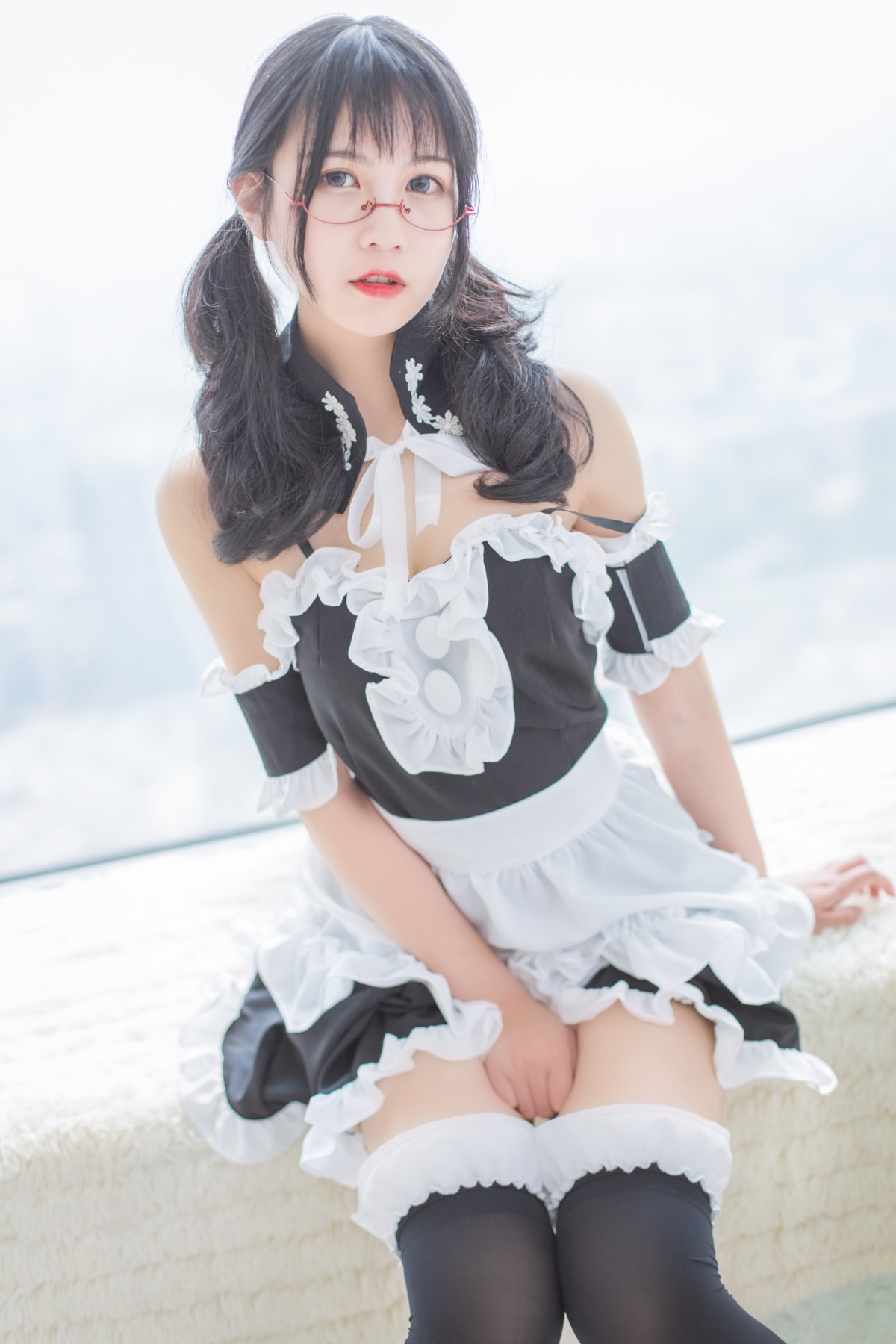 图片[19]-COS美女 逐月SU写真 – 女仆 – COSPLAY-御萝部落