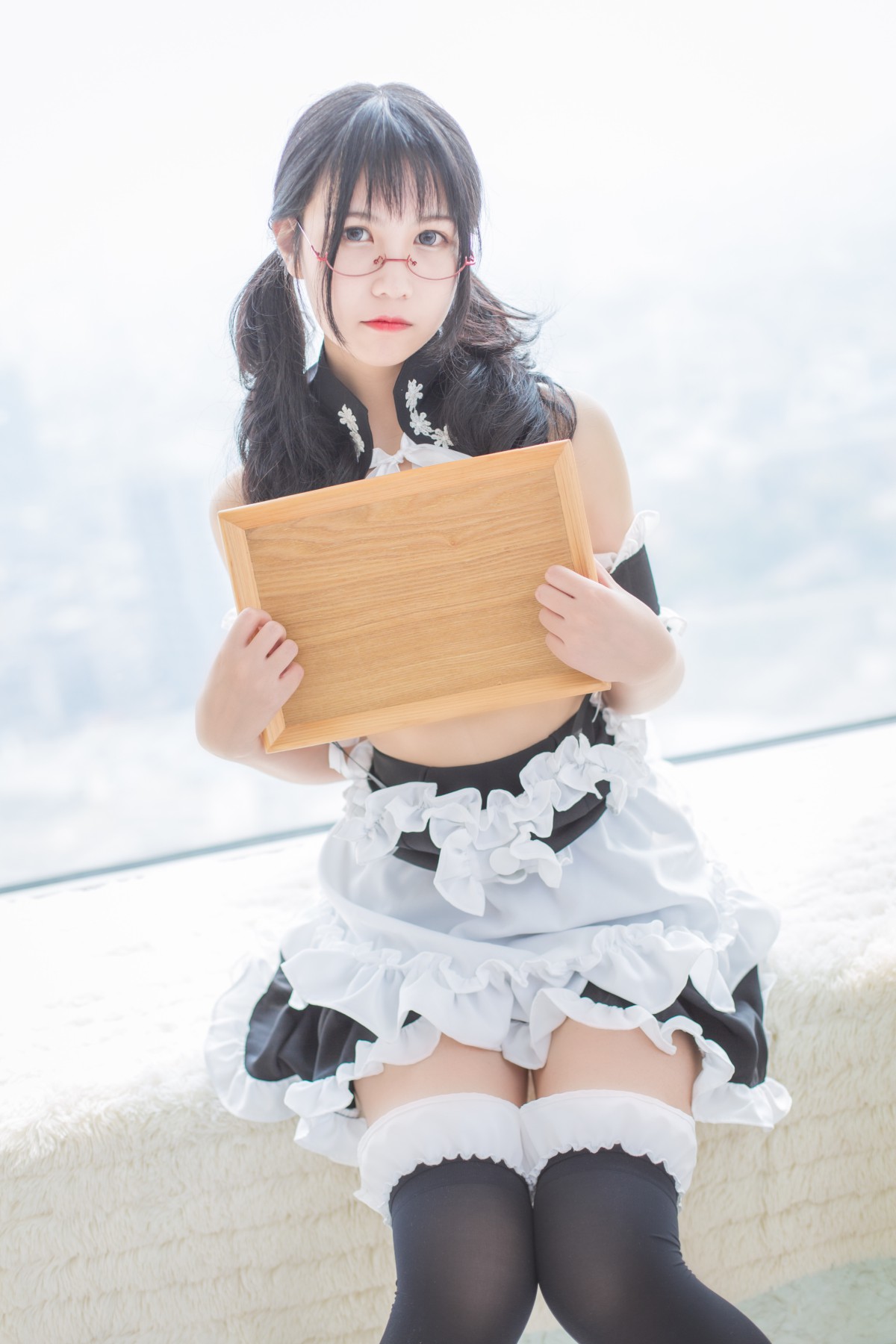 图片[20]-COS美女 逐月SU写真 – 女仆 – COSPLAY-御萝部落