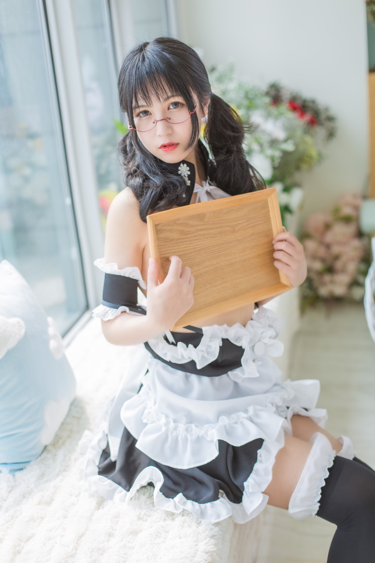 图片[22]-COS美女 逐月SU写真 – 女仆 – COSPLAY-御萝部落