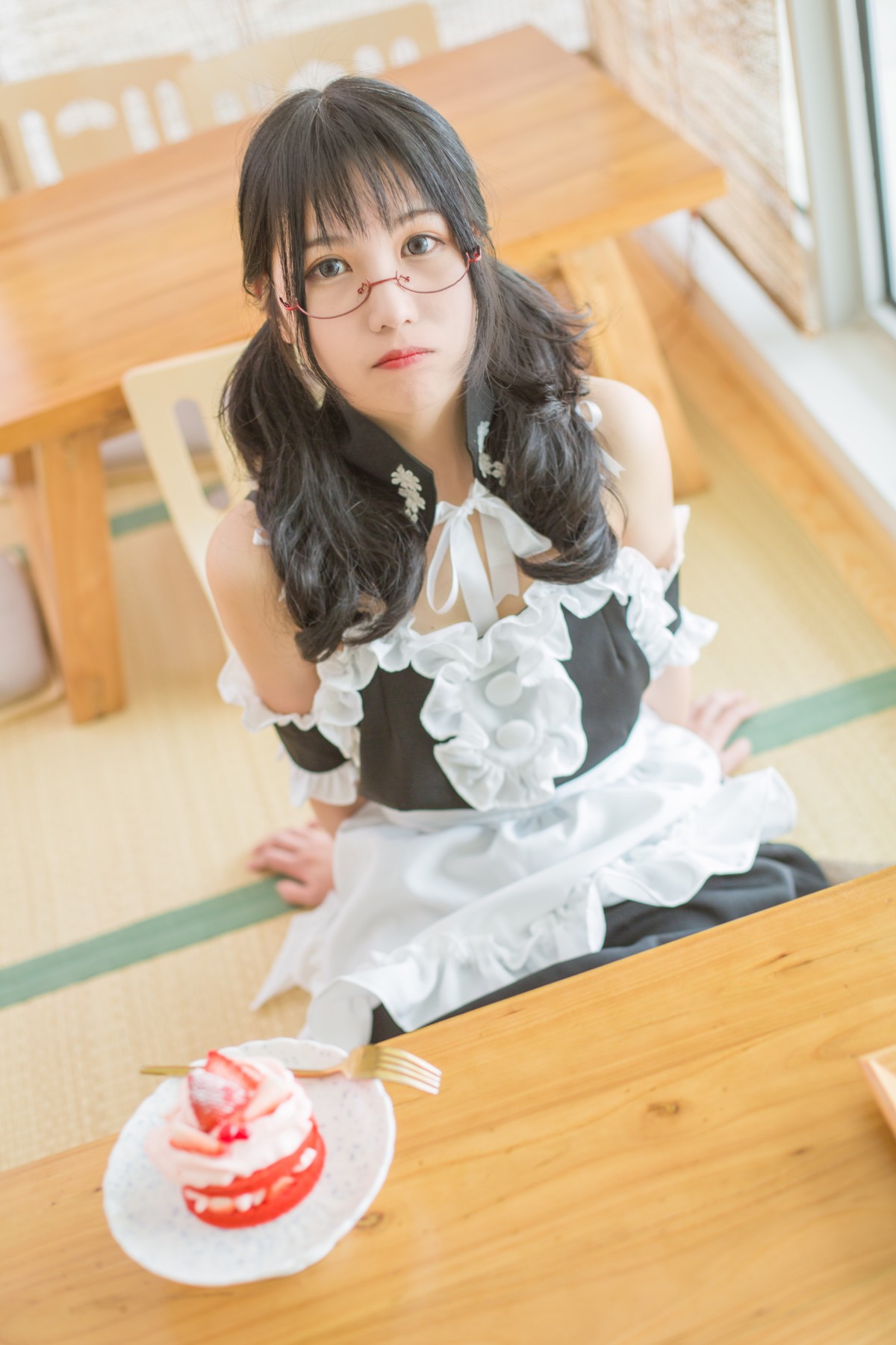 图片[28]-COS美女 逐月SU写真 – 女仆 – COSPLAY-御萝部落