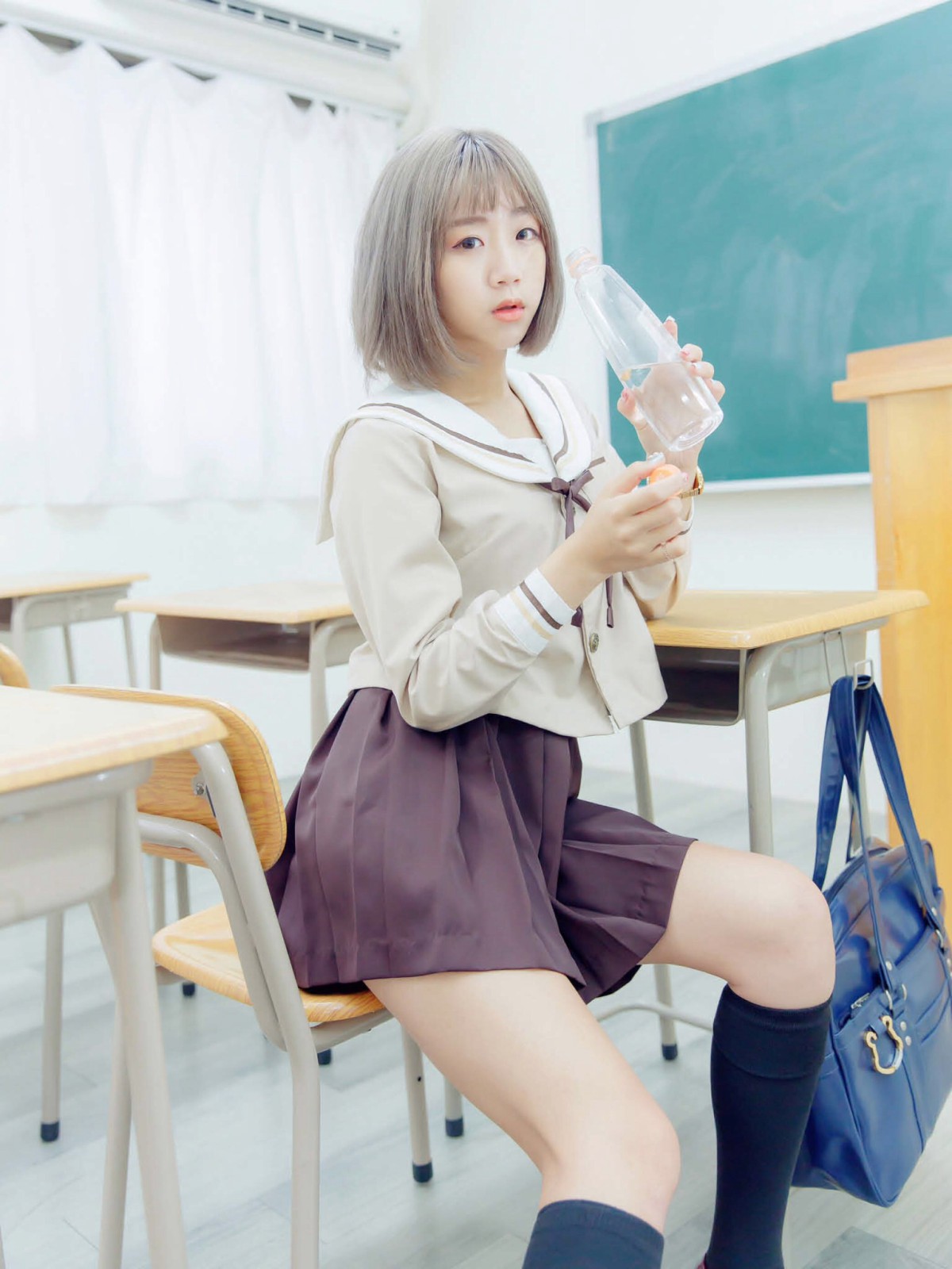 图片[4]-[JUICY]多汁女孩阮靖貽 水手服挑逗可爱单纯学生 – COSPLAY-御萝部落