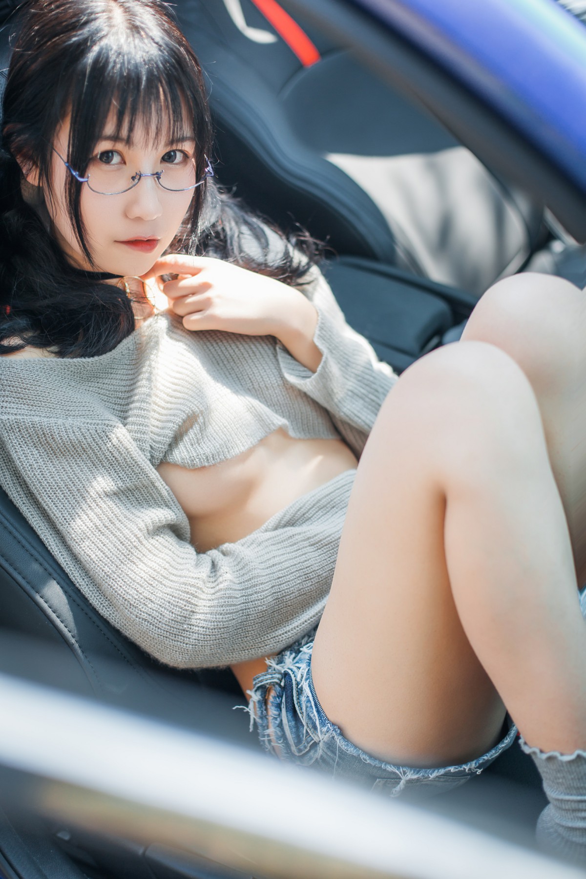 图片[40]-COSER美女逐月su – 车内篇 – COSPLAY-御萝部落